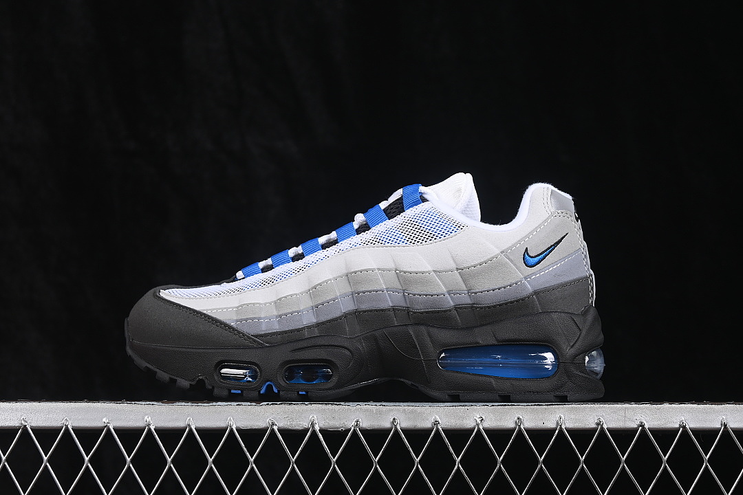 Unbranded [IM7410-100]-[AIR MAX 95 OG AIR CUSHION SHOES BLUE/BLACK/GREY]-[WOMAN:35.5-39]-[MAN:40-48.5], photo 1