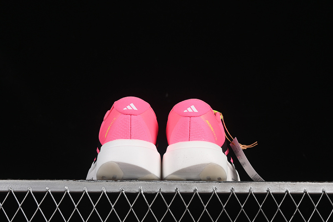 Adidas [JS4455]-[ADIZERO EVO SL WHITE/BLACK/PINK/GREEN]-[WOMAN:36-39]-[MAN:40-45] - Image 14
