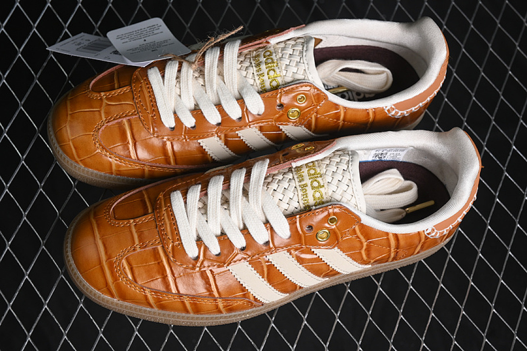 Adidas [JH9826]-[WALES BONNER X SAMBA OG SUPPLIER COLOR/WONDER WHITE/NIGHT BROWN]-[UNISEX:35-45] - Image 11