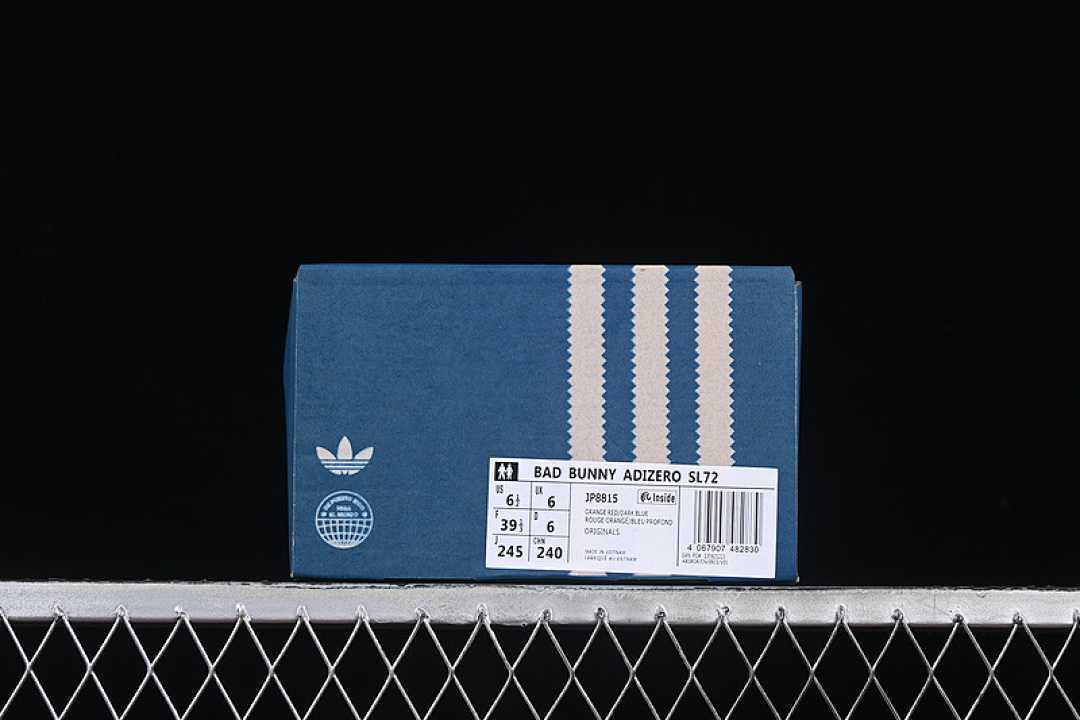 Adidas [JP8815]-[BAD BUNNY X ADIZERO SL72 MAROON/CHALK WHITE/SEMI SOLAR RED]-[WOMAN:36-39]-[MAN:40-45] - Image 12