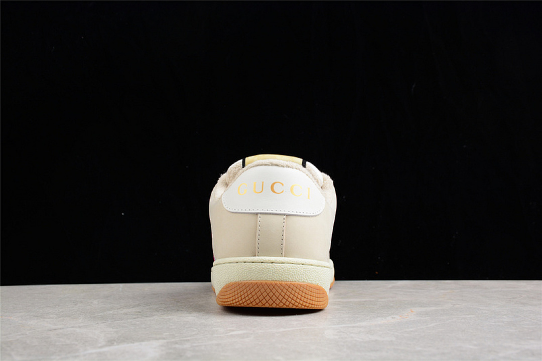 Gucci [GU*CCI DISTRESSED SCREENER SNEAKER BEIGE/PINK/GREEN]-[WOMAN:35-39]-[MAN:40-45] - Image 11