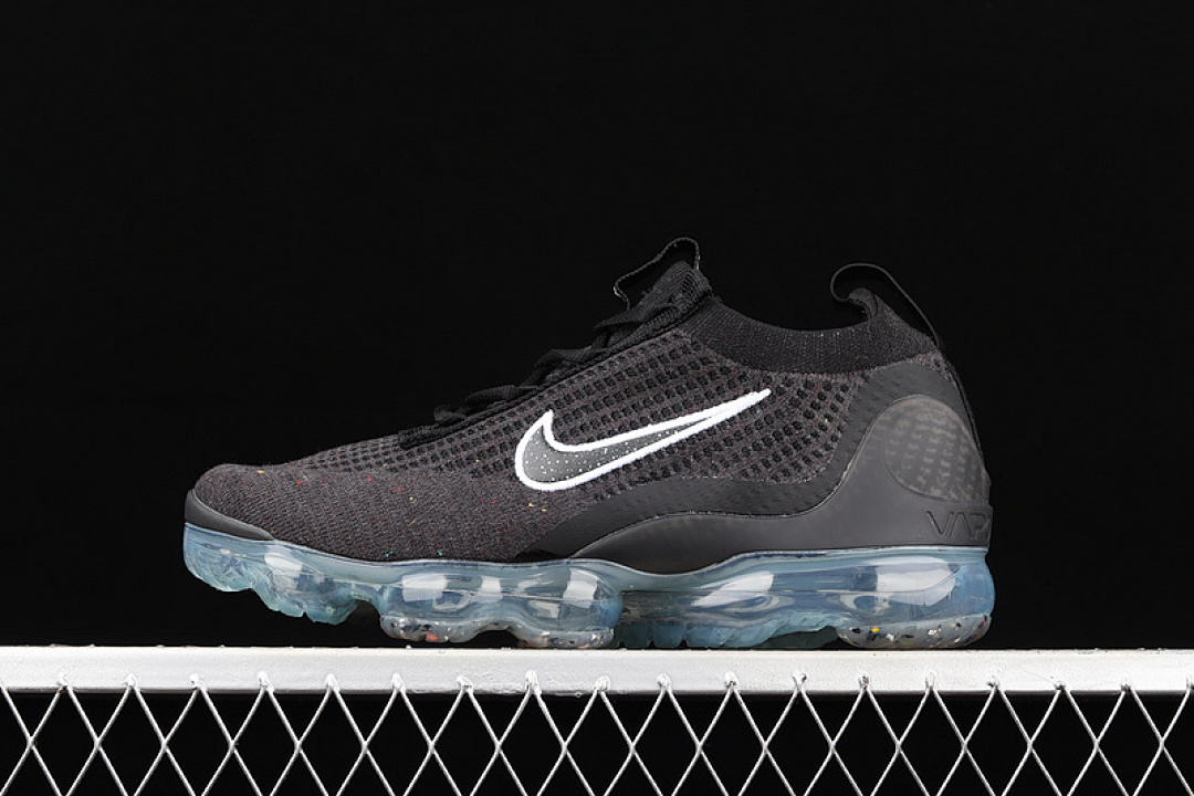 AIR VAPORMAX 2021 FLYKNIT BLACK SPECKLED BLACK/METALLIC SILVER/WHITE · DC4112-002, photo 1