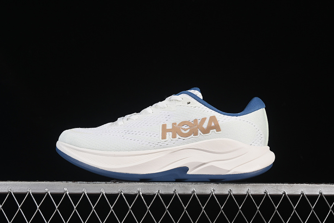 On Running [1155130 FTG]-[HOKA ONE RINCON 4 WHITE/BLUE/GOLD]-[WOMAN:36-39]-[MAN:40-46] - Image 3