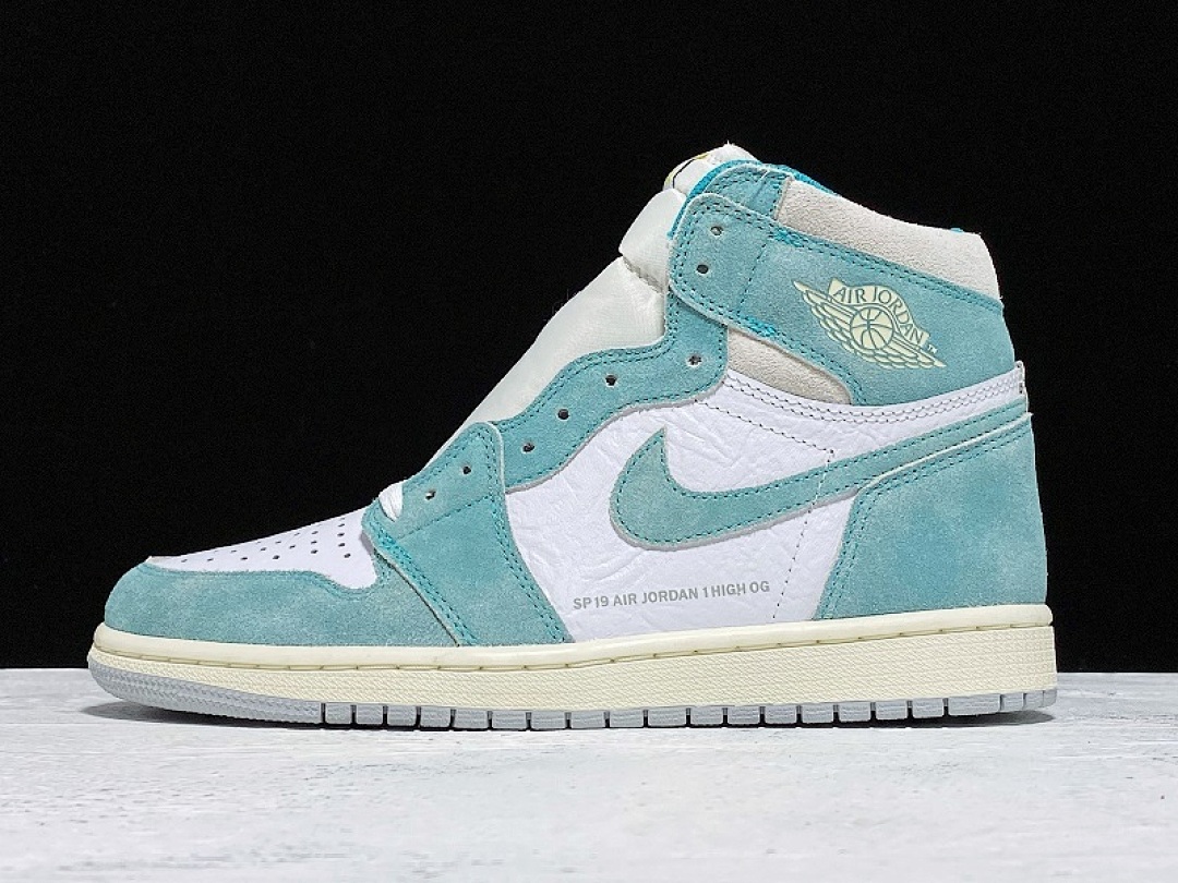 Jordan [555088-311]-[GET AIR JORDAN 1 RETRO HIGH TURBO WHITE/LIGHT SMOKE GREY]-[MAN:40-46], photo 1