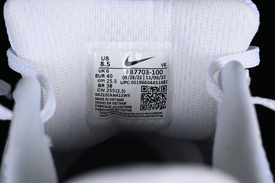 Nike [FB7703-100]-[AIR ZOOM PEGASUS 40 WHITE/RED/GREY]-[WOMAN:36-40] - Image 5