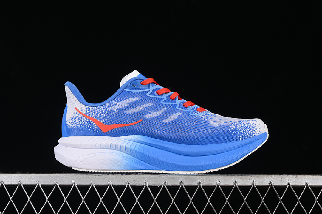 Chanel [1147790 WHTV]-[HOKA ONE MACH 6 WHITE/BLUE/RED]-[WOMAN:36-39]-[MAN:40-45] - Image 16