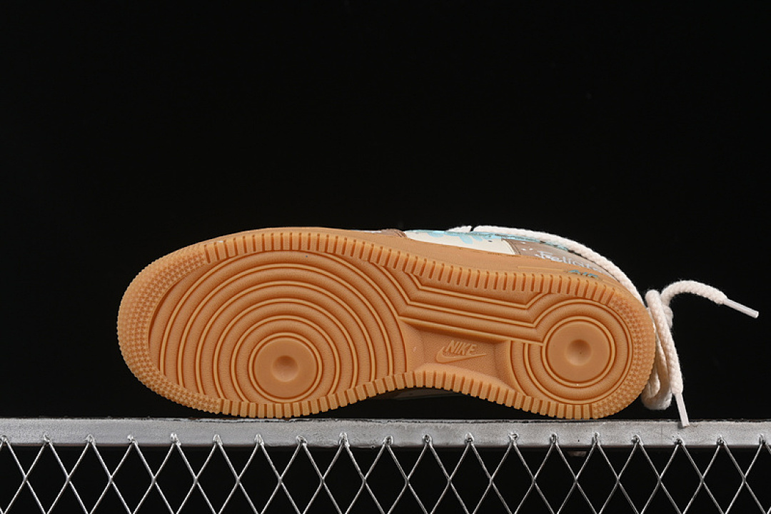 Nike [XC2351-505]-[AIR FORCE 1 07 LOW MINT BUBBLE BROWN/GREEN/BLUE/BEIGE]-[WOMAN:36-39]-[MAN:40-45] - Image 15