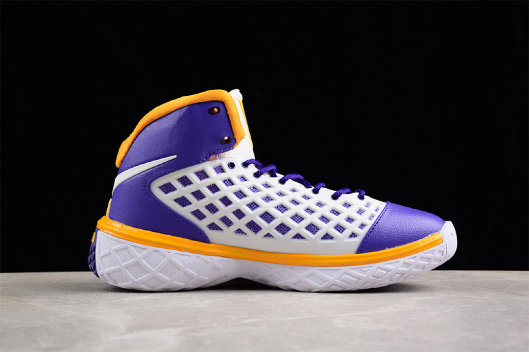 Nike [308090-151]-[ZOOM KOBE III 3 SL PROTRO MVP WHITE/PURPLE/GOLD]-[MAN:40-46] - Image 12