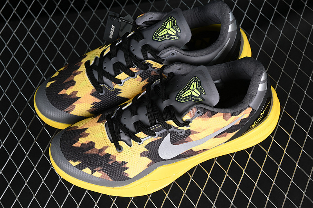 Nike [555286-077]-[KOBE 8 SYSTEM GREY/YELLOW/BLACK]-[MAN:40-46] - Image 12