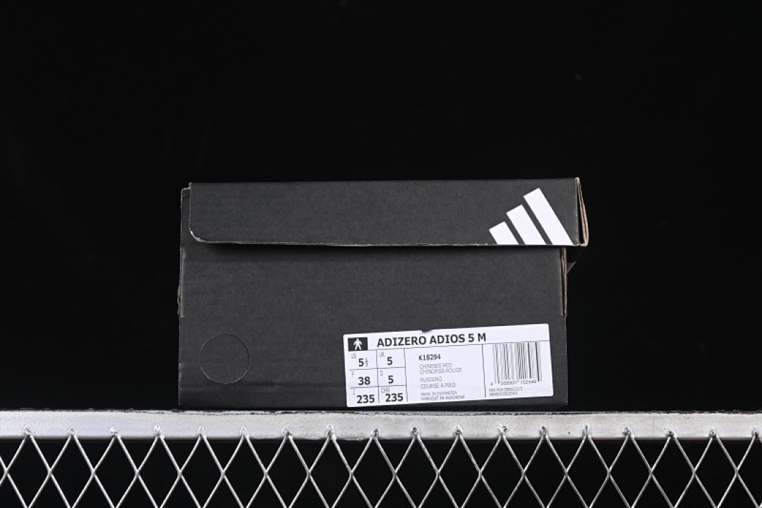 Adidas [K18294]-[ADIOS 5 M LIGHTWEIGHT RUNNING SHOES BLACK/RED]-[WOMAN:36-39]-[MAN:40-45] - Image 11