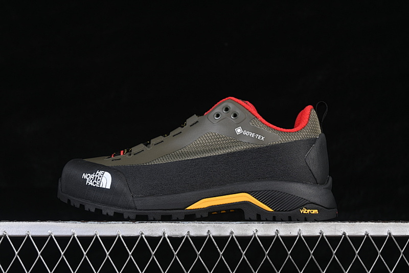 VERTO ALPINE LOW GORE-TEX GREEN/BLACK/RED/YELLOW · NF0A83NBMN8-381, photo 1