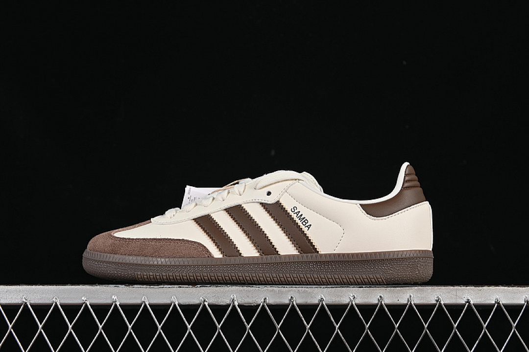 Adidas [JI1991]-[ORIGINALS SAMBA OG WHITE/BROWN]-[WOMAN:35-39]-[MAN:40-45], photo 1