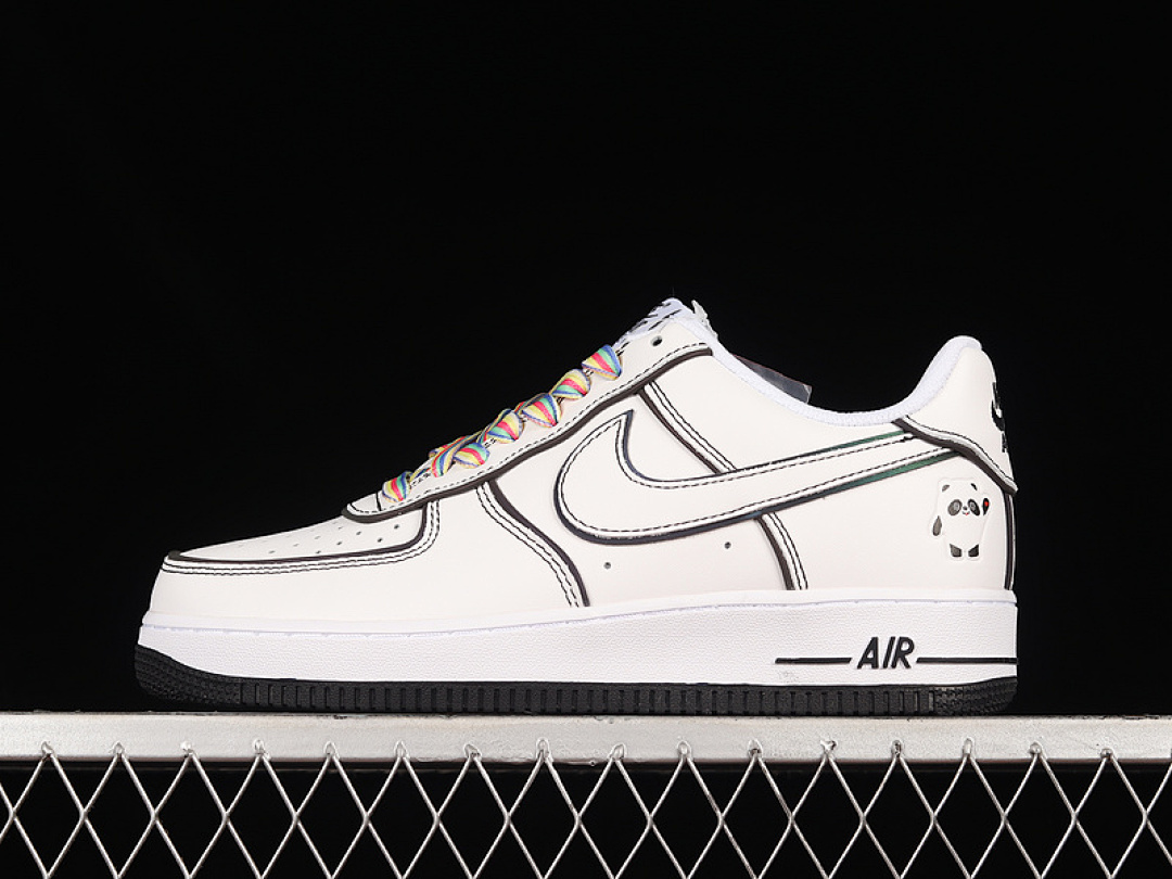 Nike Nike AIR FORCE 1 LOW 07 WHITE/BLACK/MULTI-COLOR · GU6936-599, photo 1