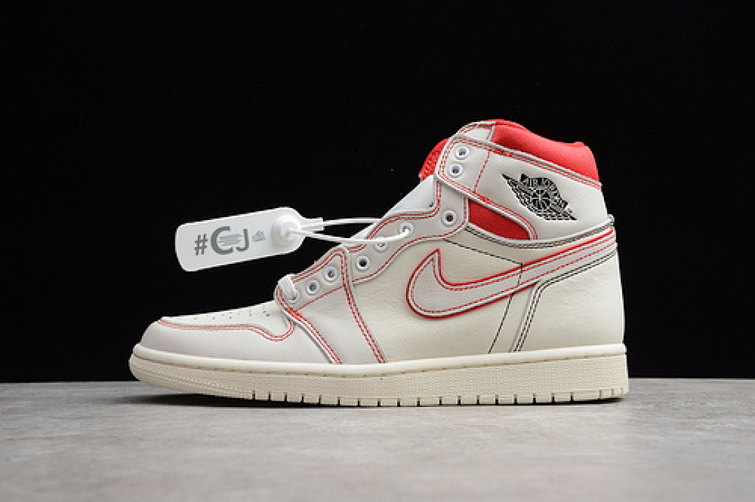 Jordan [555088-160]-[CJ AIR JORDAN 1 RETRO HIGH OG BLACK/PHANTOM/UNIVERSITY RED]-[MAN:41-45], photo 1
