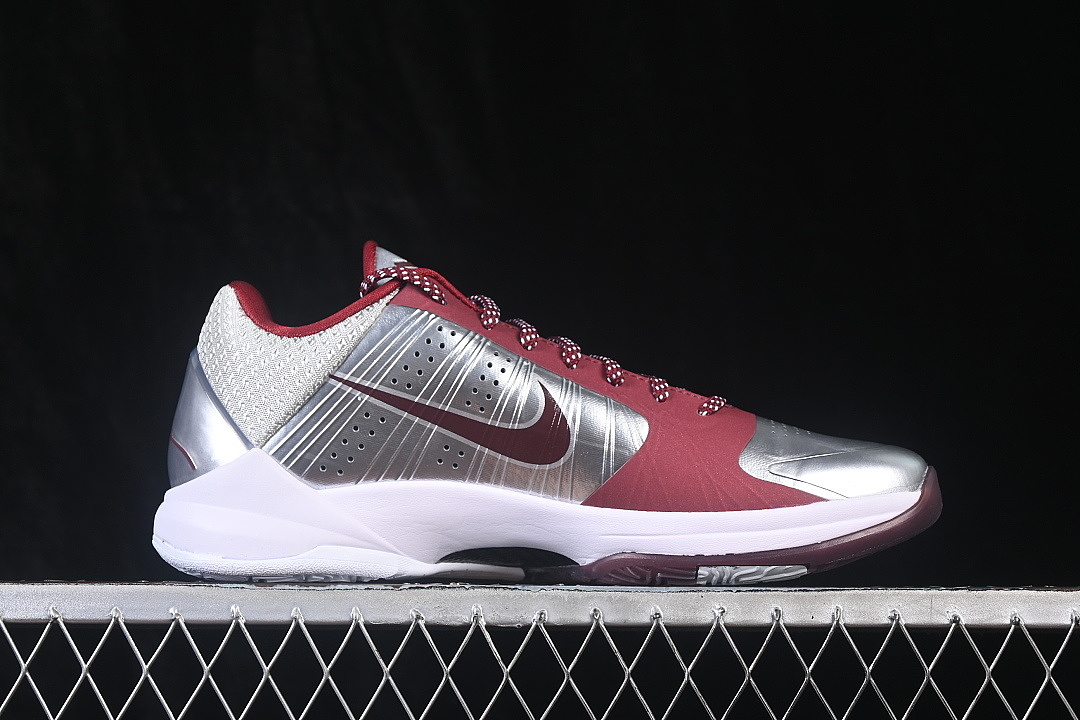 Nike [IM0557-001]-[KOBE 5 PROTRO METALLIC SILVER/TEAM RED/WHITE]-[WOMAN:39]-[MAN:40-47.5] - Image 16