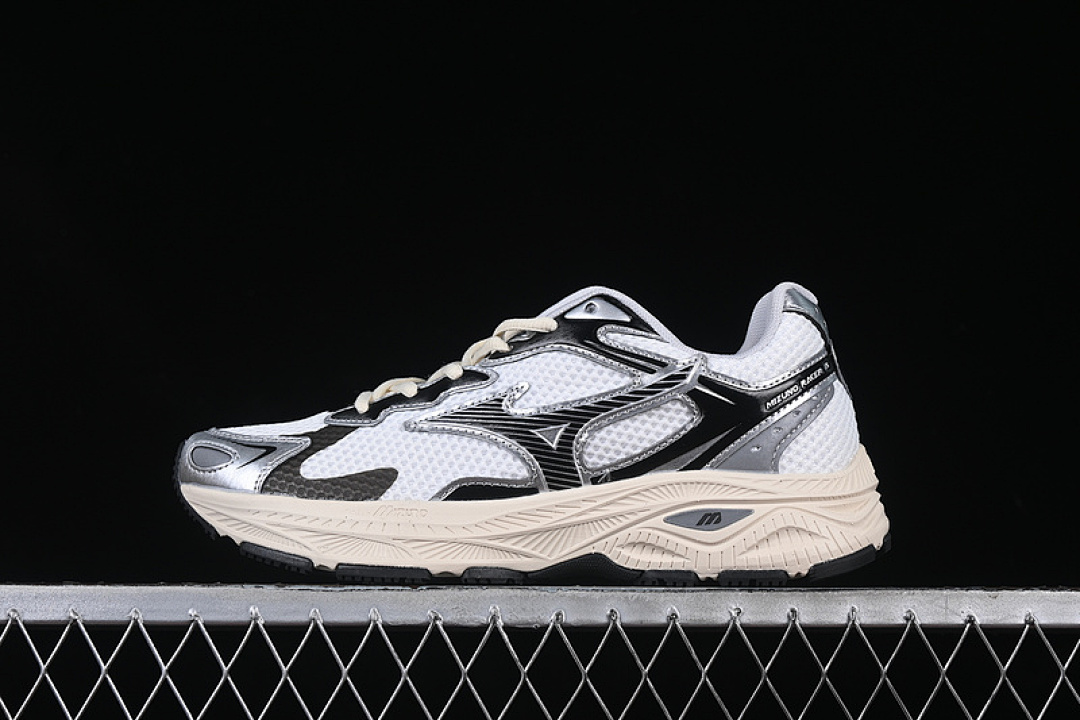 Mizuno Mizuno RACER S OARISM WHITE/GREY/BLACK/SILVER · D1GH243601, photo 1