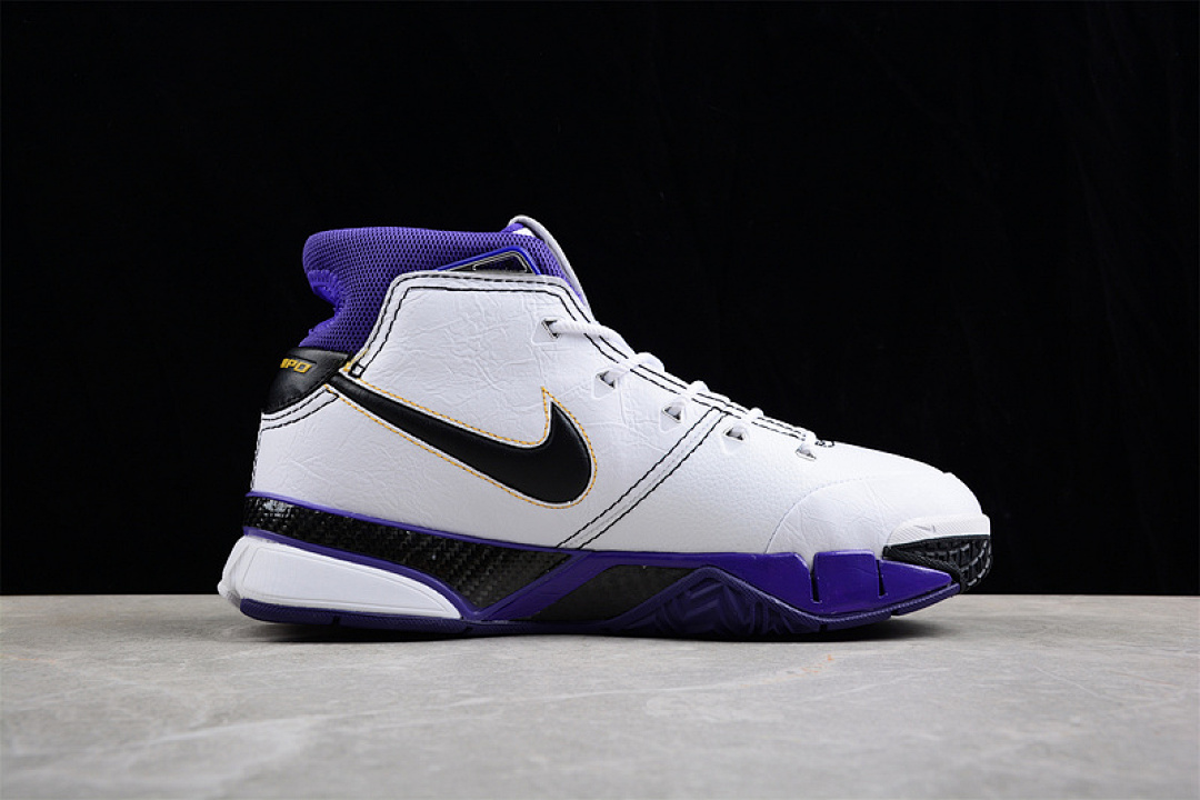Nike [AQ2728-105]-[ZOOM KOBE 1 PROTRO 81 POINTS WHITE/BLACK/COURT PURPLE]-[MAN:40-46] - Image 10