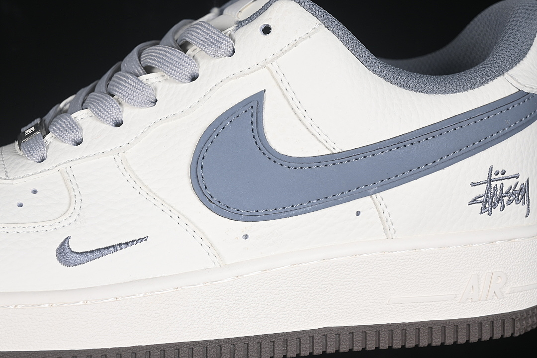 Nike [MM3399-827]-[AIR FORCE 1 07 LOW CASUAL SNEAKERS DARK BLUE/WHITE]-[WOMAN:36-39]-[MAN:40-45] - Image 7