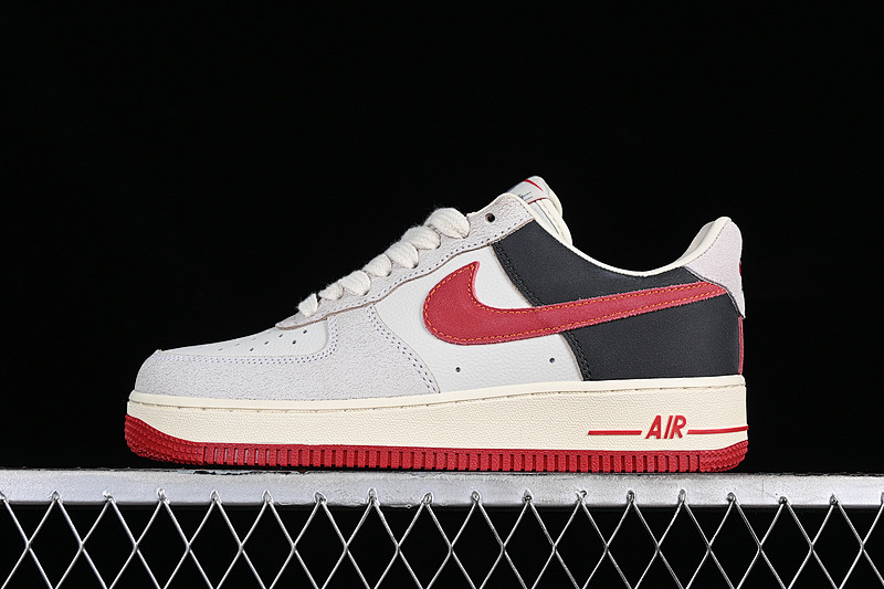 Nike Nike AIR FORCE 1 07 PREMIUM SUMMIT WHITE/GYM RED/COCONUT MILK/HEMP · FQ8743-121, photo 1