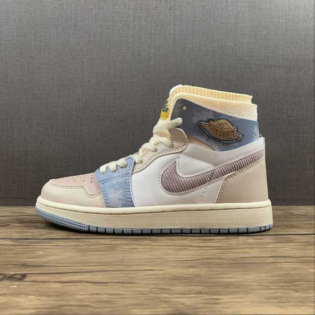Jordan [DQ5092-651]-[AIR JORDAN 1 ZOOM AIR COMFORT HIGH PINK OXFORD/PLUM FOG/SUMMIT (WHITE]), photo 1