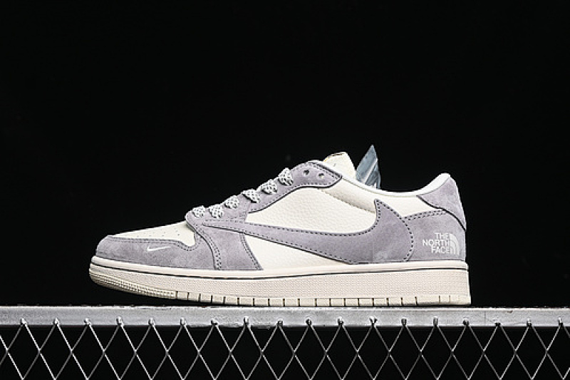 Jordan TRAVIS SCOTT X FRAGMENT DESIGN AIR Jordan 1 LOW OG SP GREY/WHITE · XS3086-001, photo 1