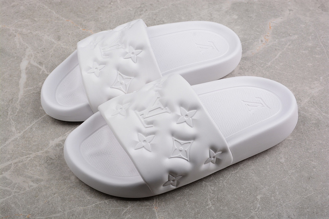Louis Vuitton Louis Vuitton [L*V CASUAL SLIPPERS WHITE/WHITE/WHITE]-[WOMAN:35-39]-[MAN:40-45], photo 1
