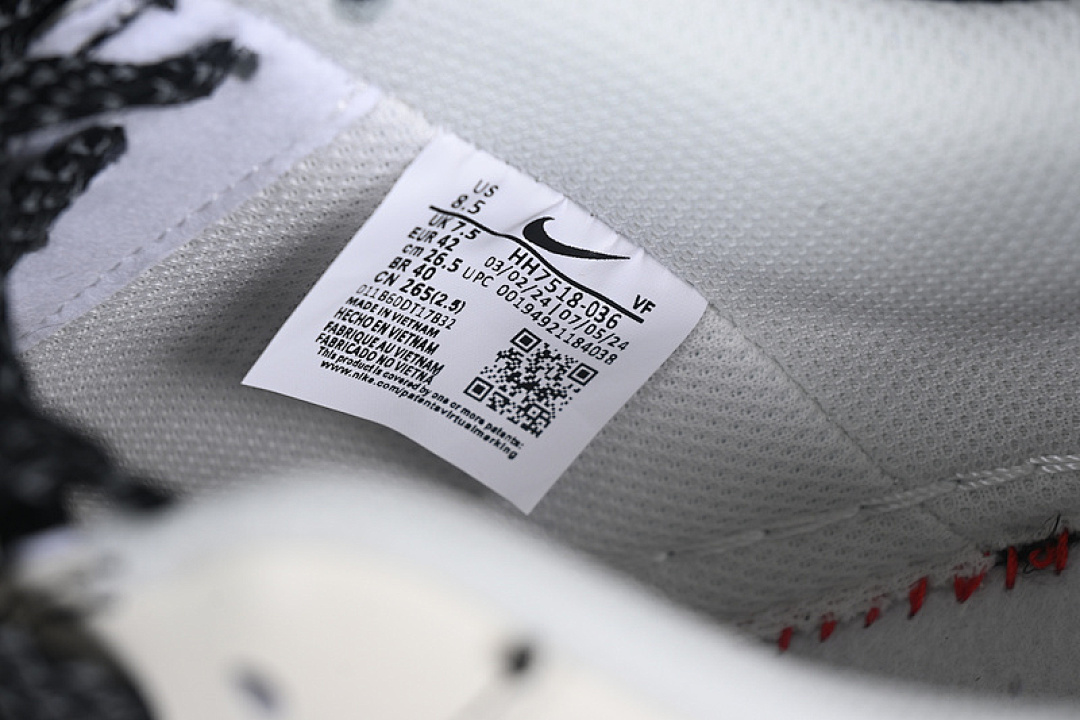 Nike [HH7518-036]-[AIR FORCE 1 07 LOW WHITE/BLACK/RED]-[WOMAN:36-39]-[MAN:40-45] - Image 6