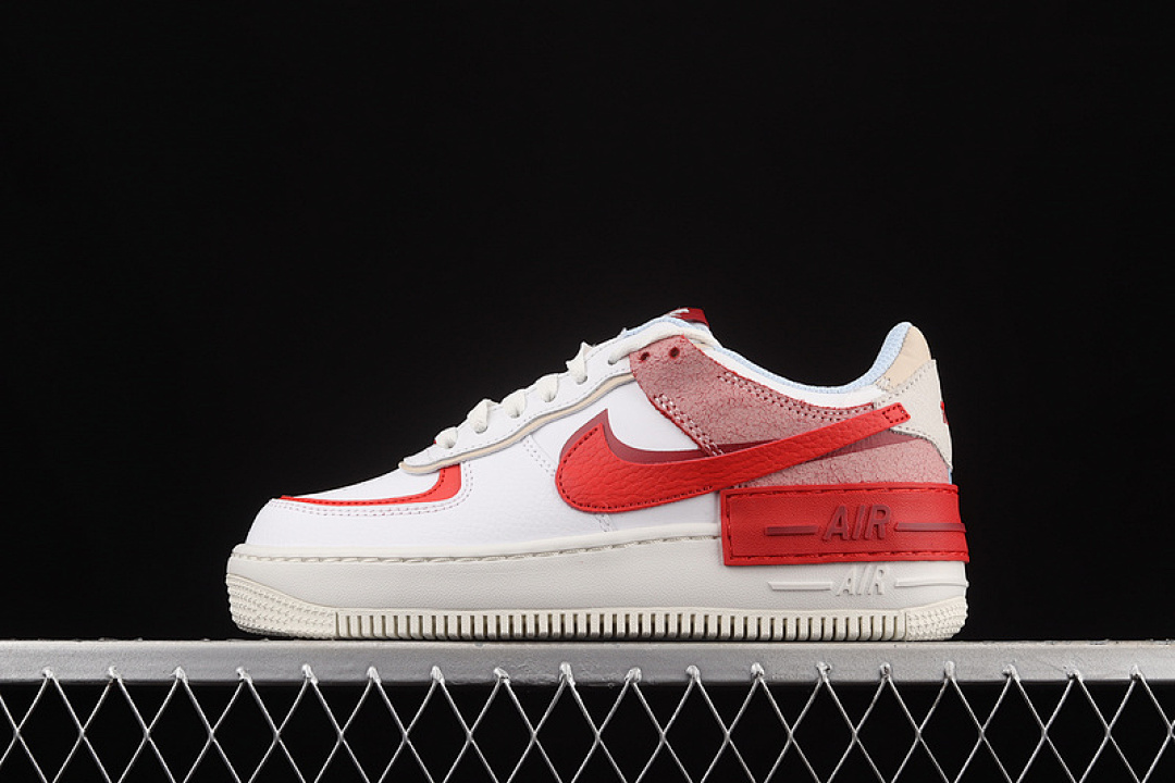 Nike Nike AIR FORCE 1 SHADOW SUMMIT WHITE/GYM RED/PINK · CI0919-108, photo 1