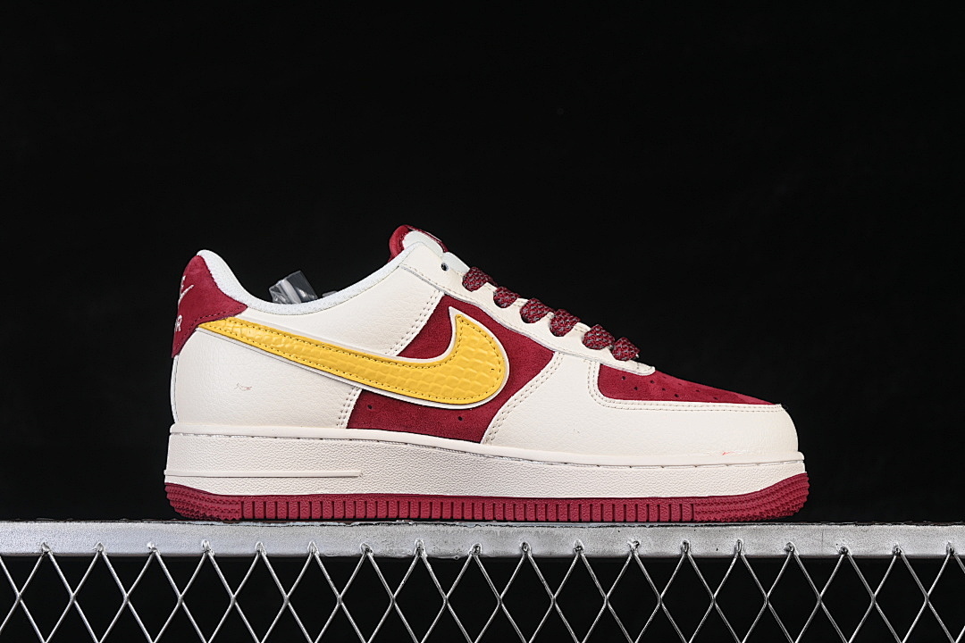 Nike [HT5088-611]-[AIR FORCE 1 07 LOW WHITE/RED/YELLOW]-[WOMAN:36-39]-[MAN:40-45] - Image 16