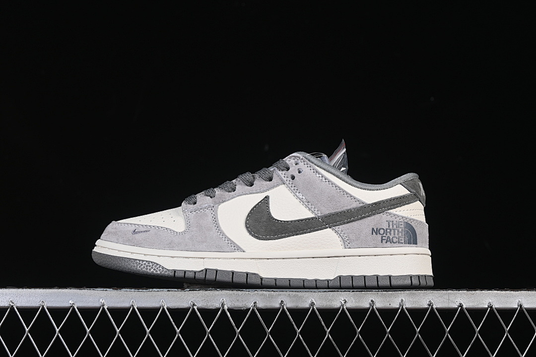 Unbranded [DN3168-008]-[DUNK LOW CASUAL SNEAKERS GREY/WHITE]-[WOMAN:36-39]-[MAN:40-45], photo 1