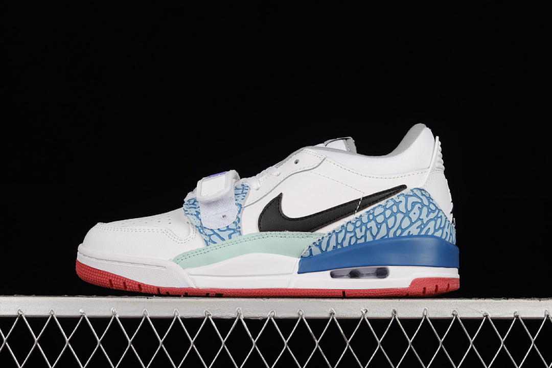 Jordan [DV9127-101]-[AIR JORDAN LEGACY 312 LOW EASTER WHITE/VALERIAN BLUE]-[WOMAN:36-39]-[MAN:40-46], photo 1