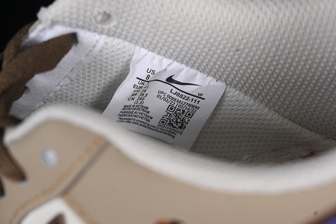 Nike [LJ2288-111]-[AIR FORCE 1 07 LOW HARRY POTTER WHITE/GREY/BROWN]-[WOMAN:36-39]-[MAN:40-45] - Image 6