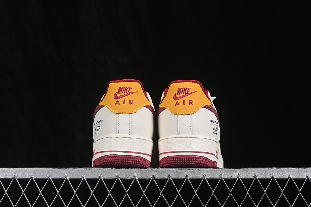 Nike [DD1982-370]-[AIR FORCE 1 07 LOW CASUAL SNEAKERS RED/ORANGE/WHITE]-[WOMAN:36-39]-[MAN:40-45] - Image 13