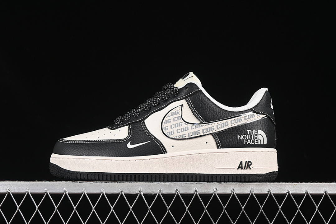 Nike [HH7518-049]-[AIR FORCE 1 07 LOW CDG BLACK/WHITE]-[WOMAN:36-39]-[MAN:40-45] - Image 2