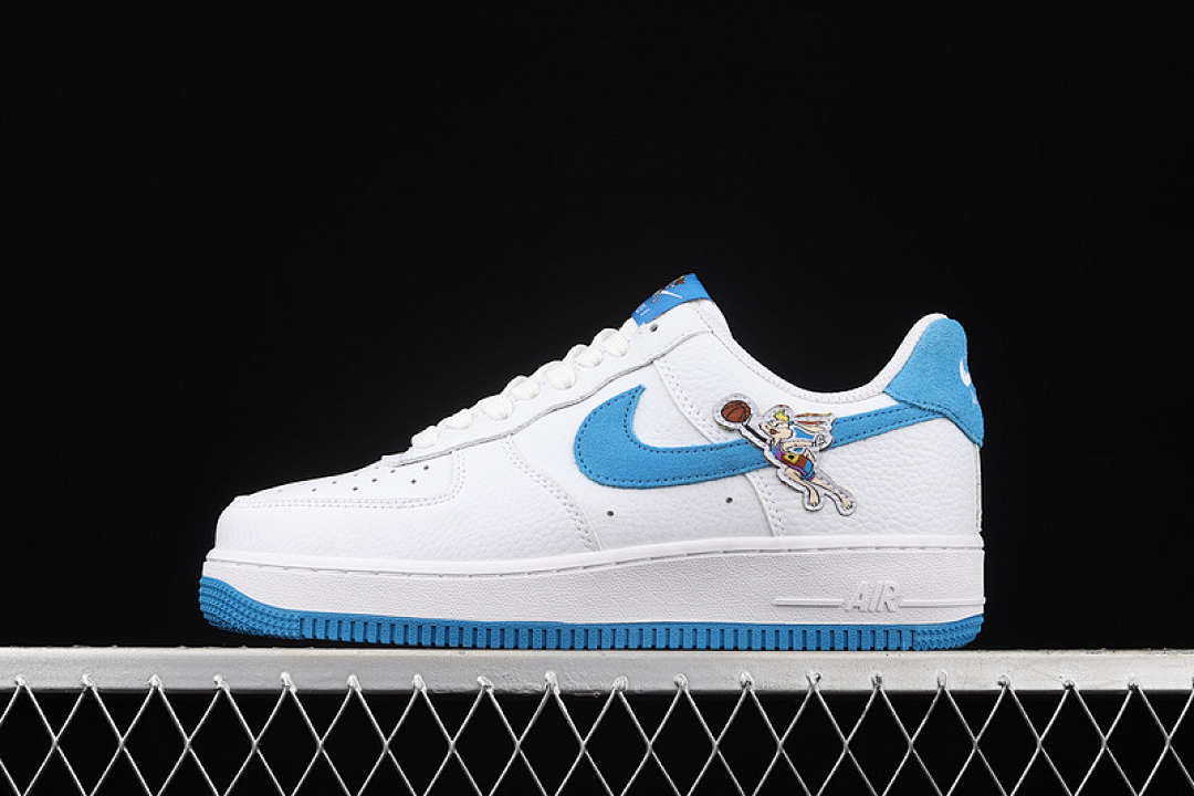 Nike Nike AIR FORCE 1 LOW WHITE/WHITE/ROYAL BLUE · DM2845-100, photo 1