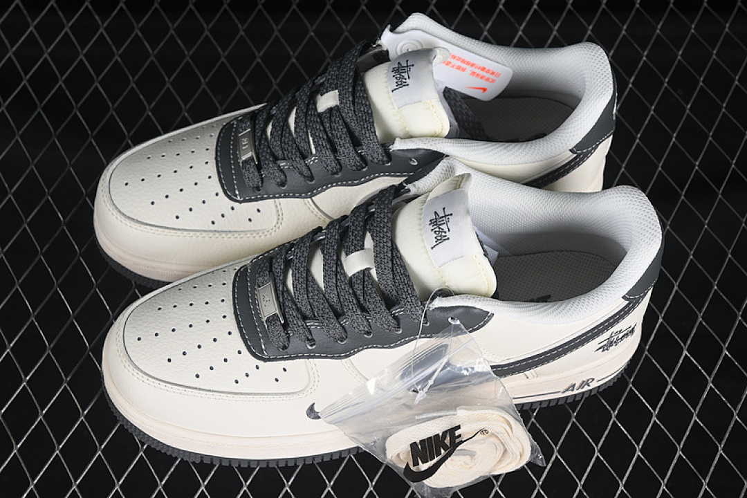 Nike [XZ6188-226]-[AIR FORCE 1 07 LOW WHITE/GREY]-[WOMAN:36-39]-[MAN:40-45] - Image 11