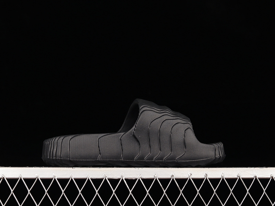 Adidas [GX6949]-[ADILETTE 22 SLIDES CORE BLACK/CORE BLACK]-[WOMAN:36-39]-[MAN:40-45] - Image 12