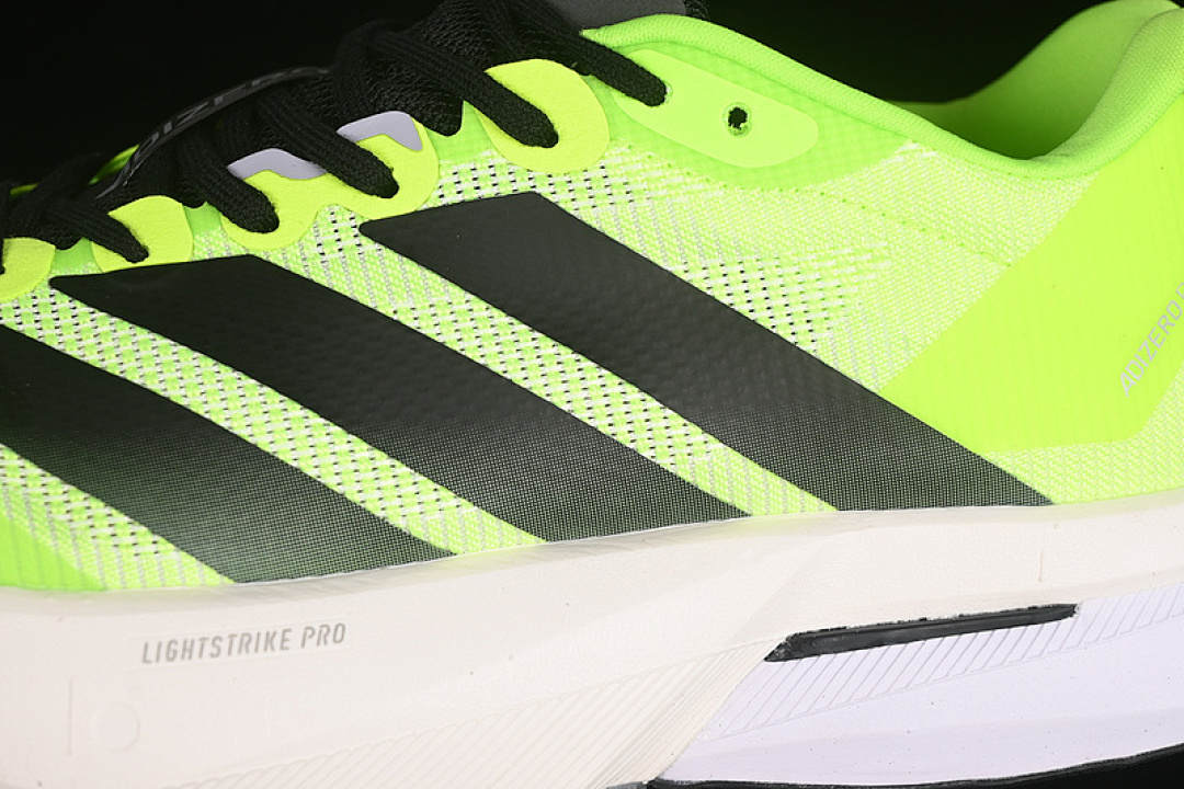 On Running [JS4933]-[ADIZERO BOSTON 13 WHITE/BLACK/GREEN]-[WOMAN:36-39]-[MAN:40-46] - Image 8