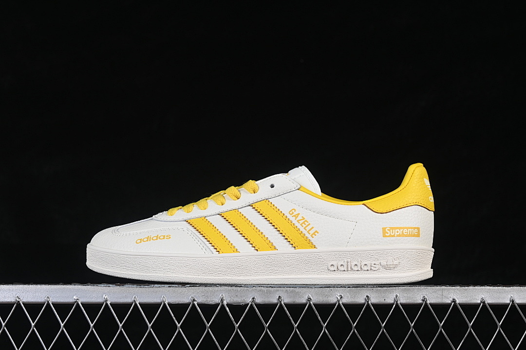 Unbranded [DD6616]-[ORIGINALS GAZELLE INDOOR WHITE/YELLOW]-[WOMAN:35-39]-[MAN:40-45], photo 1