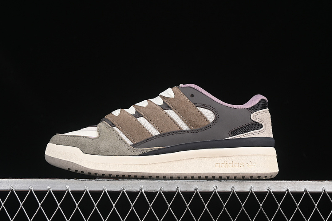 Purple FORUM 2000 LOW GREY/BROWN/PURPLE · JS3159, photo 1