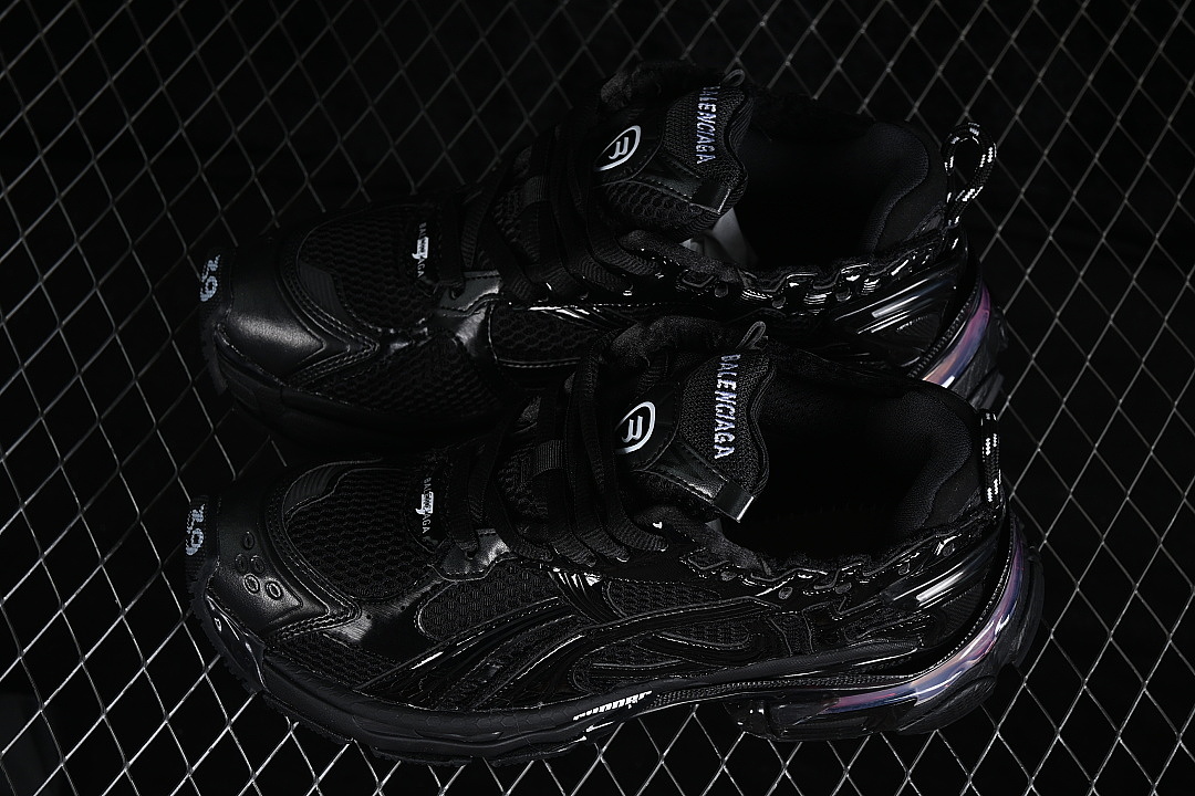 Balenciaga [WRNLD1000]-[BALENCIAGA RUNNER LED RETRO CASUAL SHOES BLACK/INKINESS]-[WOMAN:35-39]-[MAN:40-46] - Image 11