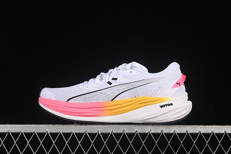 Puma Puma DEVIATE NTRO 3 WHITE/GREY/PINK/BLACK · 378450-04, photo 1