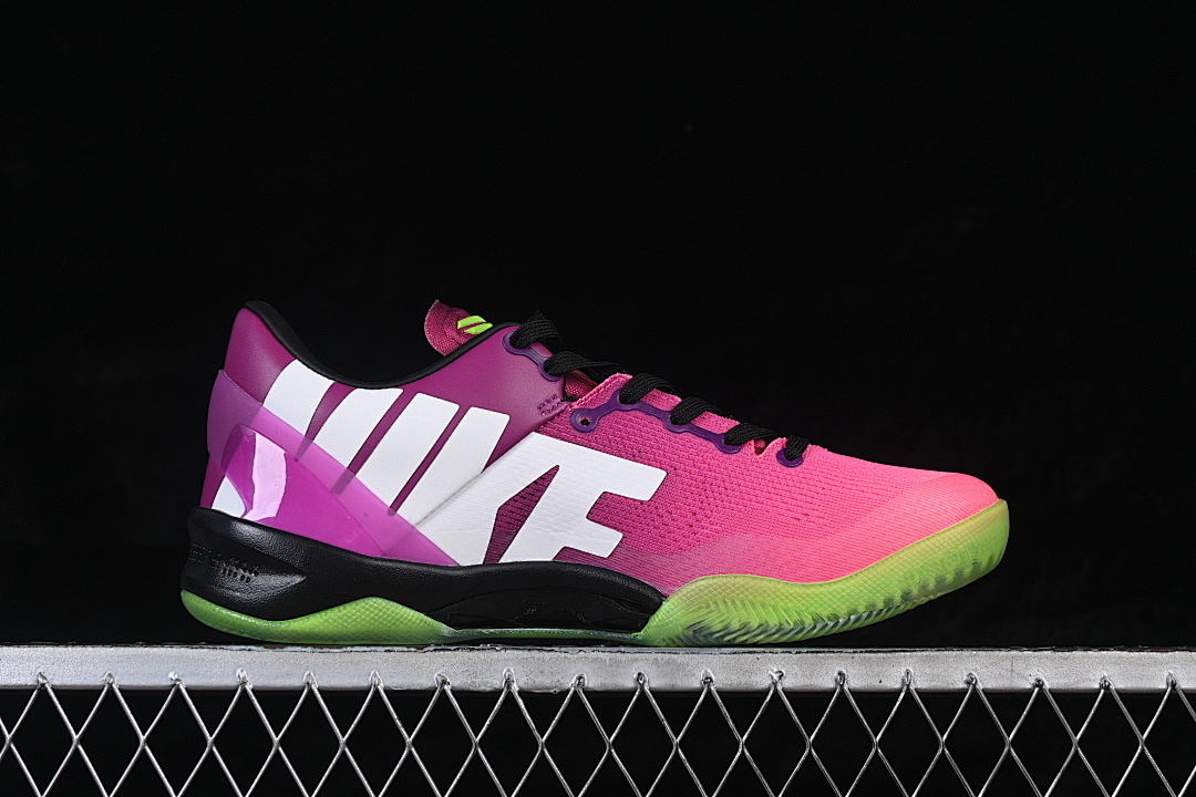Nike [IO6253-500]-[KOBE 8 PROTRO RED PLUM/ELECTRIC GREEN/PINK FLASH]-[WOMAN:39]-[MAN:40-47.5] - Image 16
