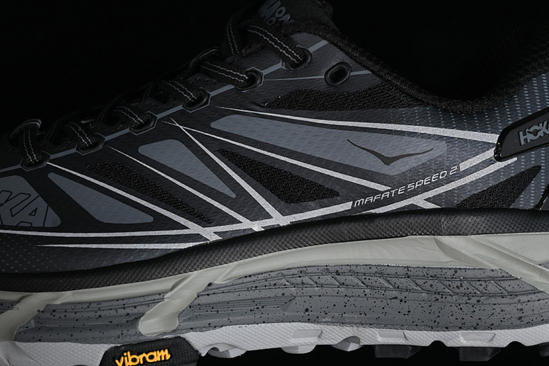 Hoka [1126851 BCSTL]-[HOKA MAFATE SPEED 2 BLACK/GREY]-[WOMAN:36-39]-[MAN:40-45] - Image 8