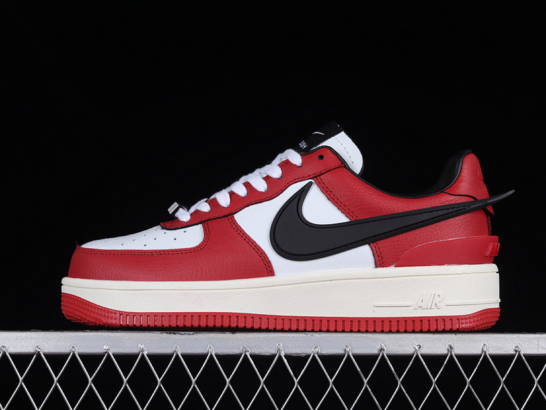 Nike Nike AMBUSH X AIR FORCE 1 LOW RED/WHITE/BLACK · DV3464-010, photo 1