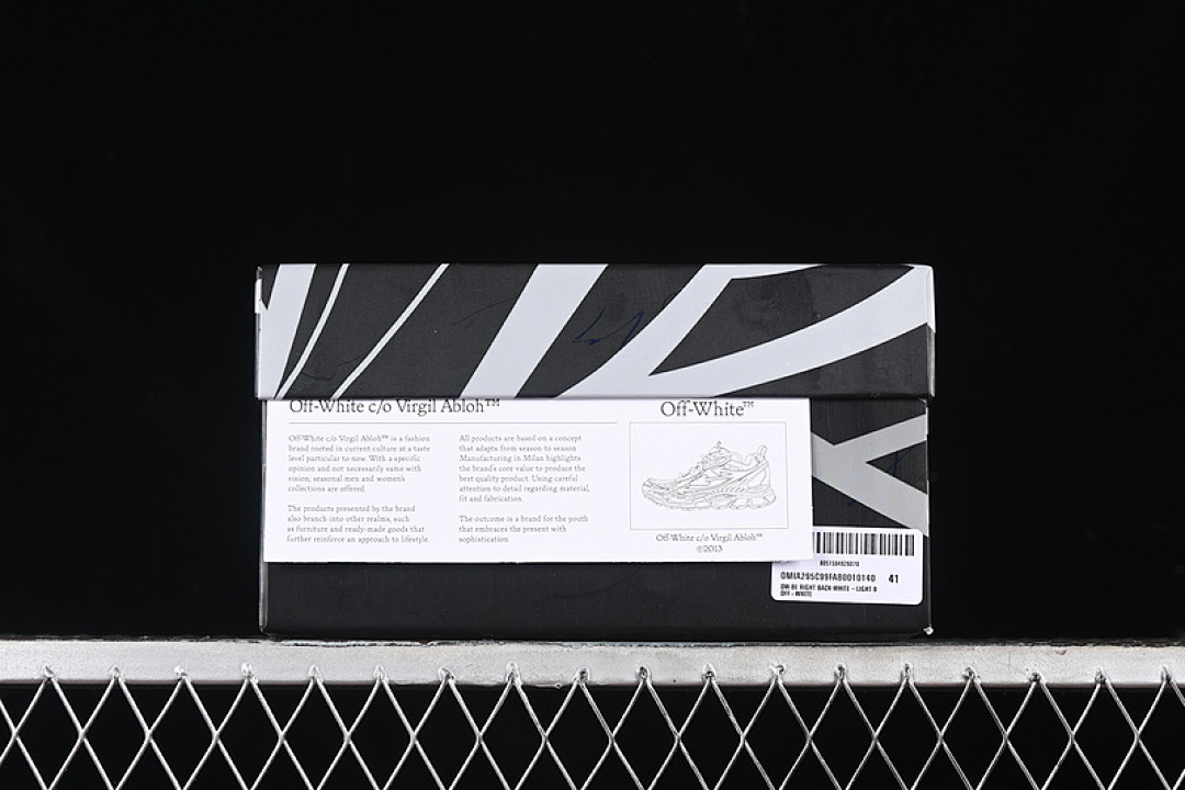 Off-White [OFF-WHITE BE RIGHT BACK WHITE/GREY/BLUE/BLACK]-[WOMAN:36-39]-[MAN:40-47] - Image 14