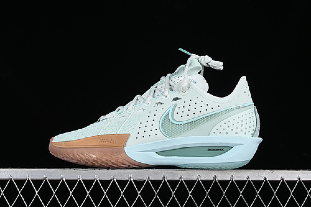 AIR ZOOM G.T.CUT 3 EP BARELY GREEN/SAIL/SAFETY ORANGE/JADE ICE · DV2913-300, photo 1