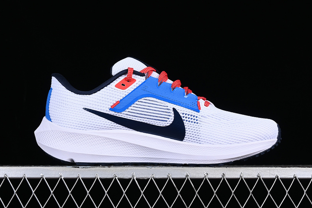 Nike [FJ2840-100]-[AIR ZOOM PEGASUS 40 WHITE/BLACK/BLUE/ORANGE]-[MAN:39-45] - Image 15