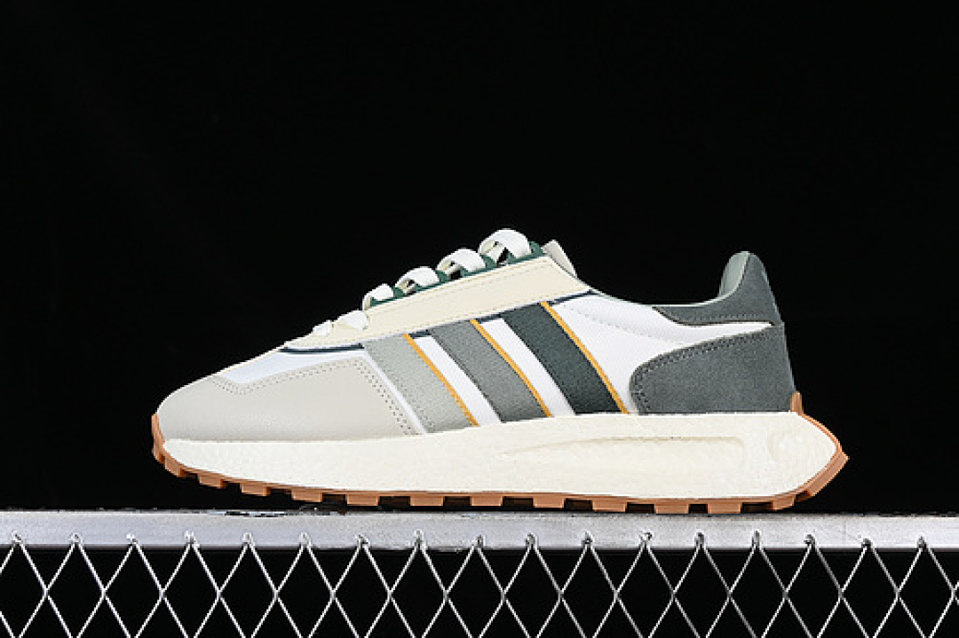 Unbranded [IE0499]-[RETROPY E5 WHITE/GREY/GREEN]-[WOMAN:36-39]-[MAN:40-45], photo 1