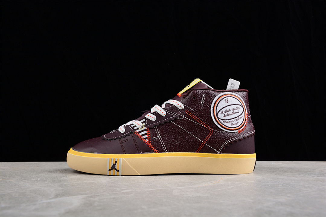 Jordan [DO5247-212]-[MAISON CHÂTEAU ROUGE X JORDAN SERIES MID UNITED YOUTH INTERNATIONAL BROWN BASALT], photo 1